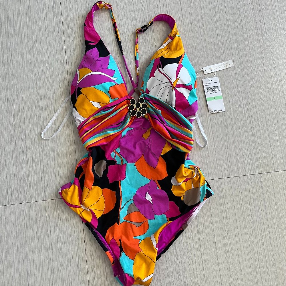 Floral swimsuit